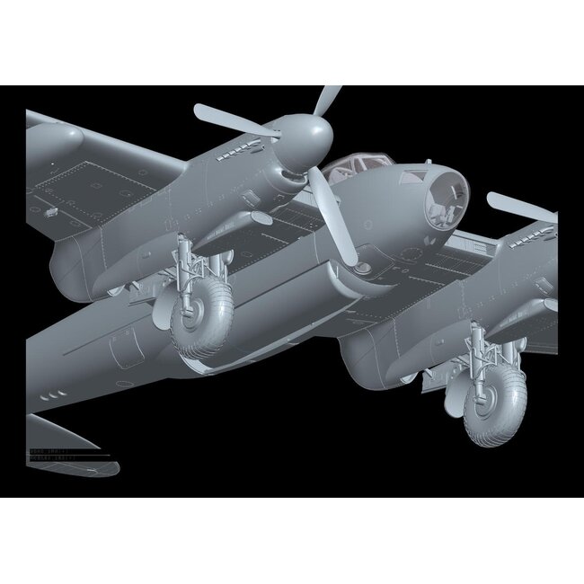 Hong Kong Models 1/32 Mosquito B. MK IX, XVI Plastic Model KitHong Kong Models 1/32 Mosquito B. MK IX, XVI Plastic Model Kit