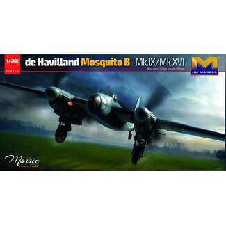 HONG KONG MODELS Hong Kong Models 1/32 Mosquito B. MK IX, XVI Plastic Model KitHong Kong Models 1/32 Mosquito B. MK IX, XVI Plastic Model Kit