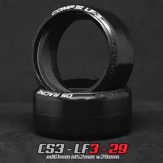 DS RACING DS Racing Competition III LF-3 29mm Drift Tyre 4pcs
