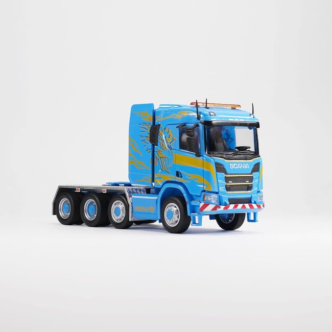 Massdi 1:64 Scania R650 Blue Diecast Truck