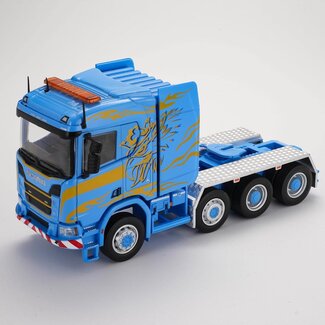MASDI Massdi 1:64 Scania R650 Blue Diecast Truck