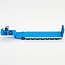 MASSDI 1/64 Diecast Car Model Toy - SCN1771 Eight-Axle Semi Low Trailer Blue