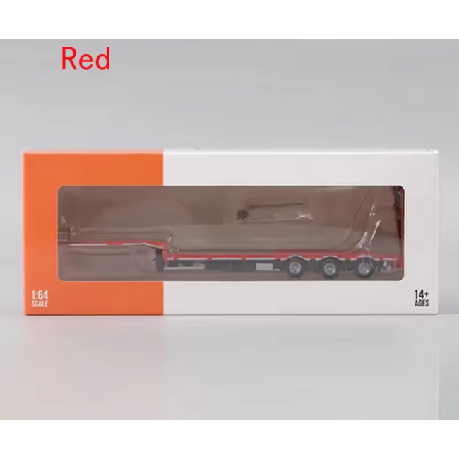 Perka 1:64 Scale Heavy-duty Truck Flatbed Trailer