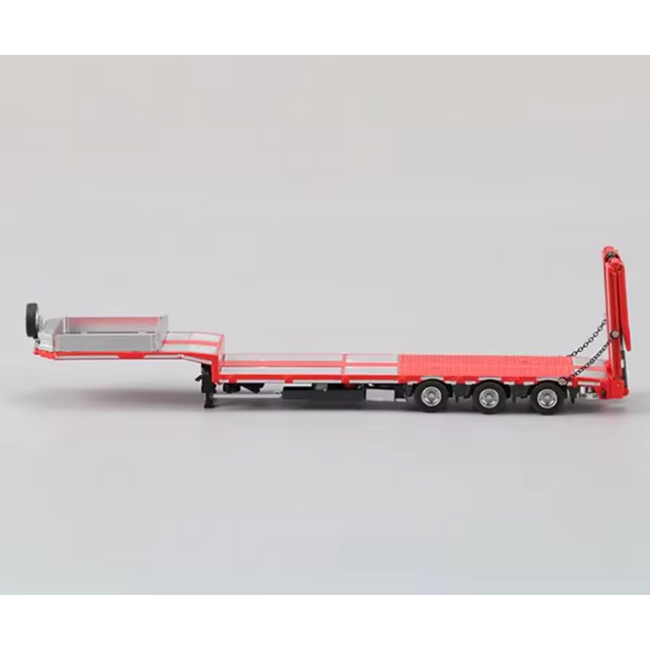 Perka 1:64 Scale Heavy-duty Truck Flatbed Trailer