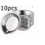 RACE  Palette - 50mm Round Aluminium 10 PCE