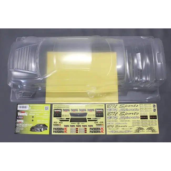 Pandora RC 1/10 Toyota Mk2 JZX100/BN Sports Unpainted Body Shell