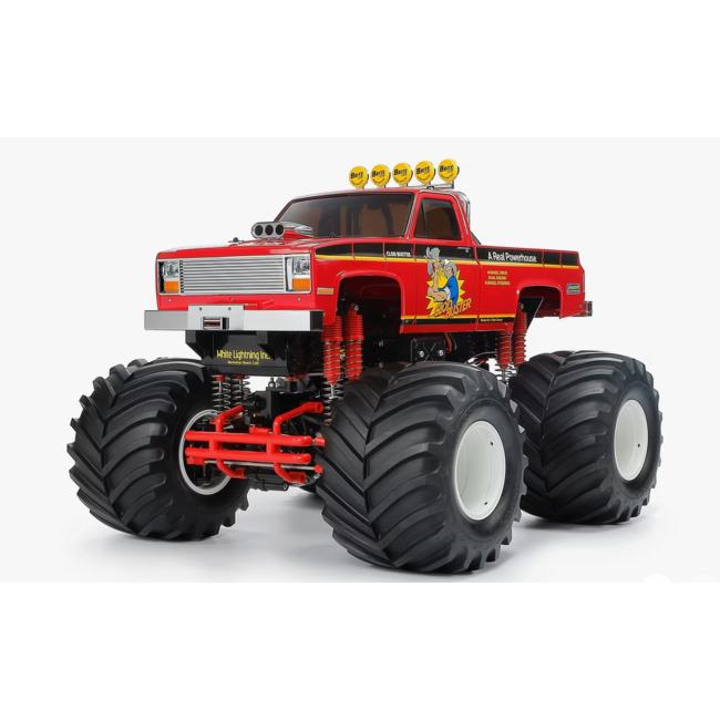 *** PRE ORDER LATE 2026 DEPOSIT ONLY PRICE TBC  *** Tamiya Clod Buster (2026) RC Monster Truck Electric 4WD 1/10 Scale Kit - Red REQUIRES TX, RX,  BATTERY CHARGER & PAINT.