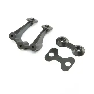 LOSI TLR Wing Mount and Washers, 22X-4 2.0