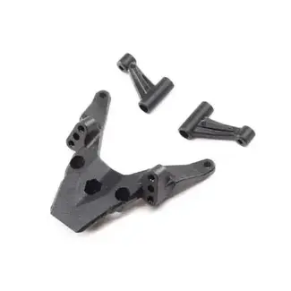 LOSI Losi Front Bulkhead and L/R Brace, Mini T 2.0