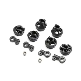 LOSI TLR 13mm Spring Cups and Shock Ends, 22X, 22X-4 2.0, 22X-T
