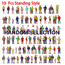 ACE PEOPLE STANDING  HO / 00 (10pce) RANDOM FIGURES  SUPPLIED  MAY BE DIFFERENT TO PHOTO