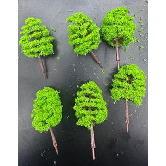 CHINA ELECTRONICS ACE TREES LIGHT GREEN 6  PACK