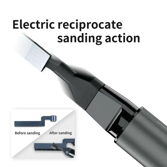DSPIAE ES-A Pro Electric Sander – Illusive Shadow Edition for Model Sanding Upgraded