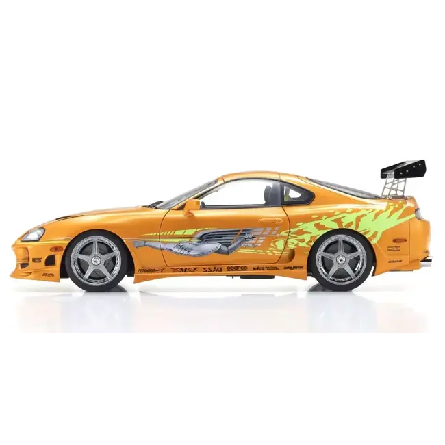 Kyosho 1/18 Toyota Supra Turbo "Fast & Furious" (Orange Pearl) Diecast Model Car