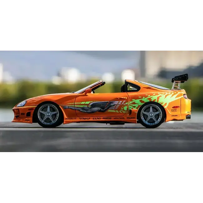 Kyosho 1/18 Toyota Supra Turbo "Fast & Furious" (Orange Pearl) Diecast Model Car
