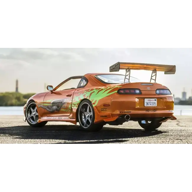 Kyosho 1/18 Toyota Supra Turbo "Fast & Furious" (Orange Pearl) Diecast Model Car