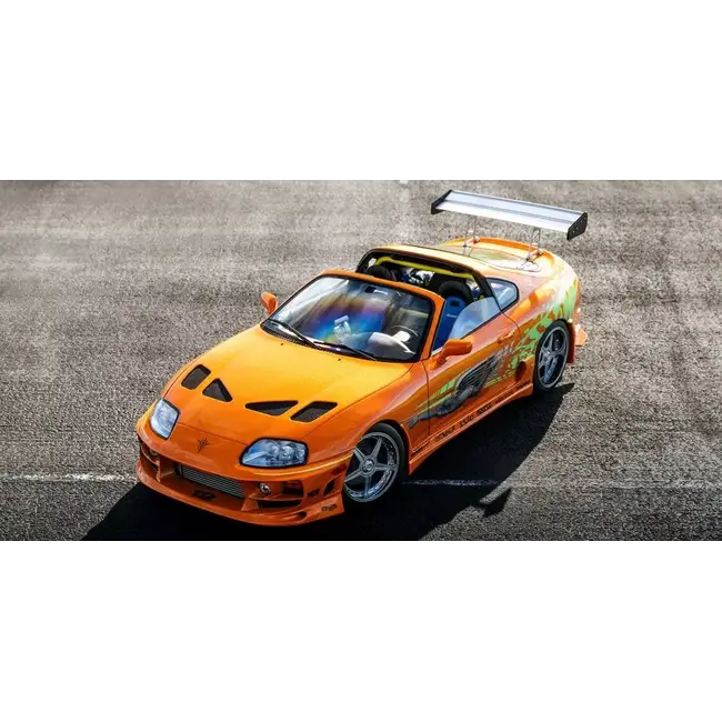 Kyosho 1/18 Toyota Supra Turbo "Fast & Furious" (Orange Pearl) Diecast Model Car