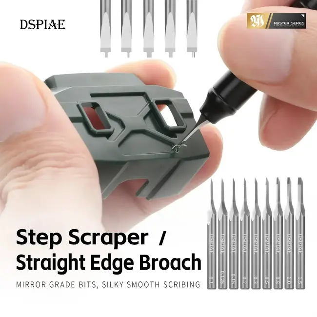 DSPIAE TUNGSTEN STEEL PUSH BROACH BIT