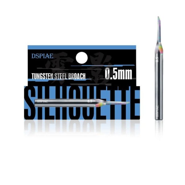 DSPIAE - "Wing" Tungsten Steel Push Broach