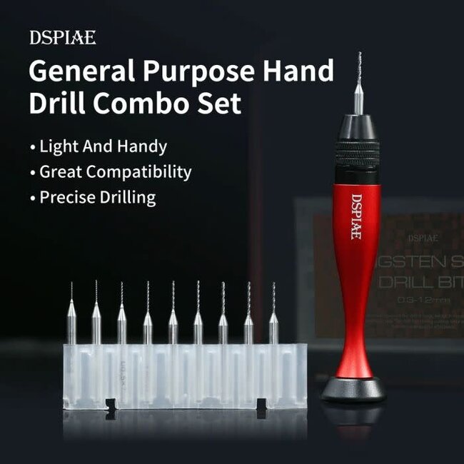DSPIAE - Aluminum Alloy Hand Drill Set - AT-VHDS