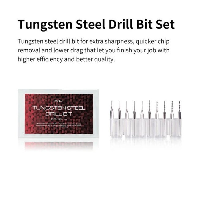 DSPIAE - Aluminum Alloy Hand Drill Set - AT-VHDS
