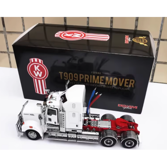 EXCLUSIVE REPLICAS 1:32 Kenworth T909 Prime Mover (White)