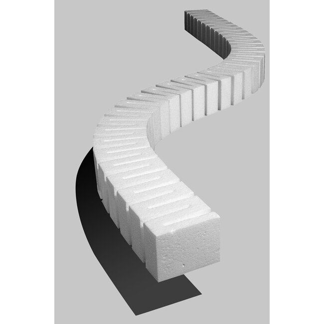 Woodland Scenics TRACK RISER 2" 5.08cm Foam track risers