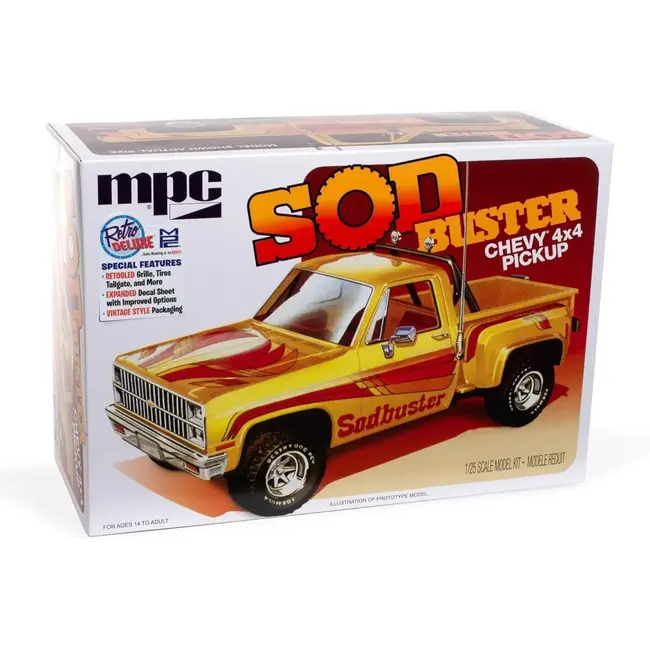 MPC Sod Buster Chevy Pickup 4x4 kit