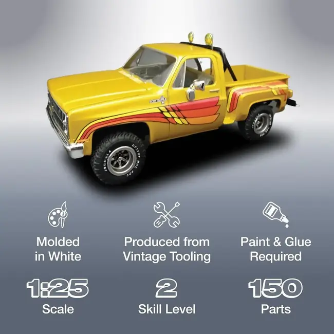 MPC Sod Buster Chevy Pickup 4x4 kit