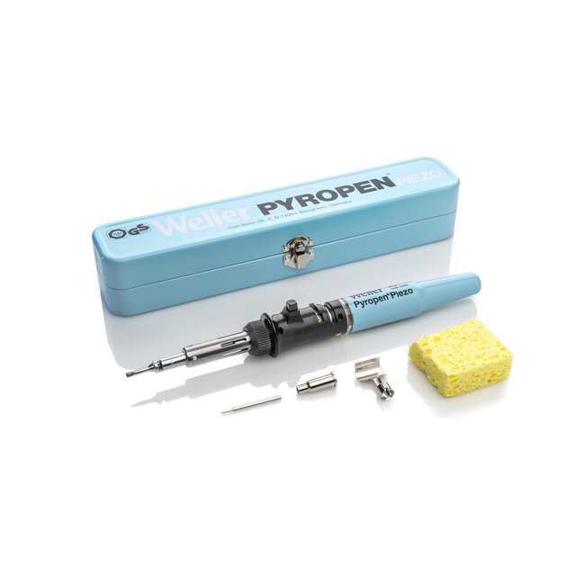 WELLER PYROPEN BUTANE SOLDERING IRON & CASE