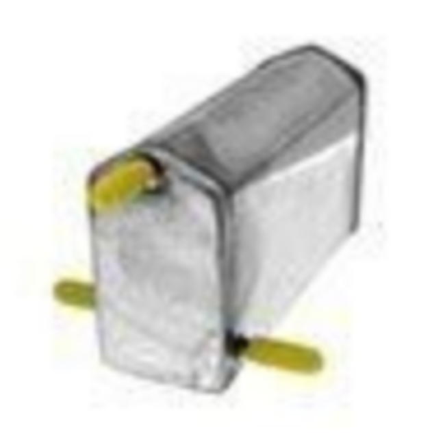 BRODAK Standard Vent Wide Wedge Fuel Tank 5 oz.  1" H x 2" W x 5" Long