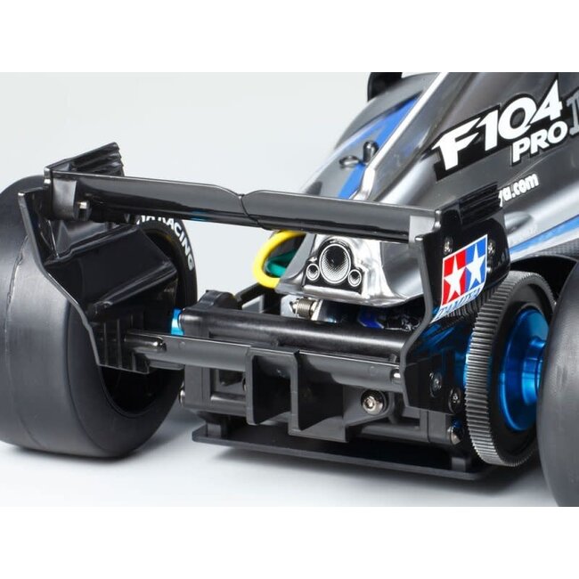 TAMIYA F104PRO II WITH BODY  NEEDS 1 SERVO RADIO,MOTOR,ESC,BATTERIES & CHARGER