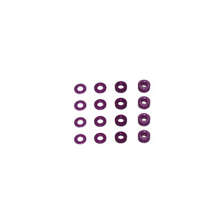 SCHUMACHER SCHUMACHER SPEED PACK Alloy M3x6 Spacers ;0.5;1;2;3mm - 16pcs