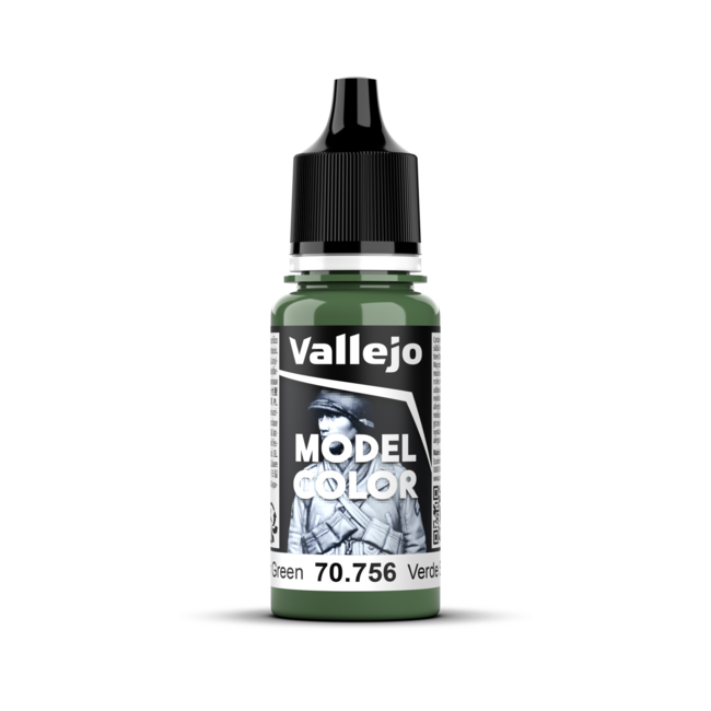 Vallejo Model Colour #077 - Splinter Green - 18 ml Matt Acrylic Paint