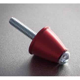 COX Cox .049 / .051 Red Aluminium Spinners Propeller Screw - Long EACH