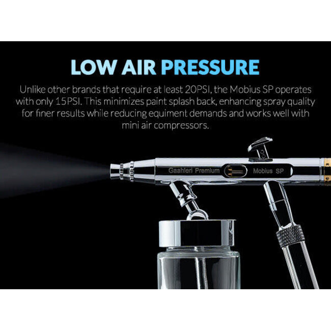 Gaahleri Premium Series GHPM-Mobius SP 0.3 & 0.5mm Airbrush