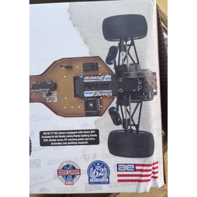 TEAM ASSOCIATED RC10T FACTORY TEAM  LIMITED EDITION KIT WATER DAMAGED BOX