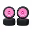 Method RC 1/28 NitraGrip Truggy Tyre Set Mounted on Wheels