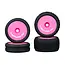 Method RC 1/24 NitraGrip Buggy Tyre Set Losi Micro-B Mounted on Wheels