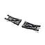 TLR Rear Arm Set, V2, 22X