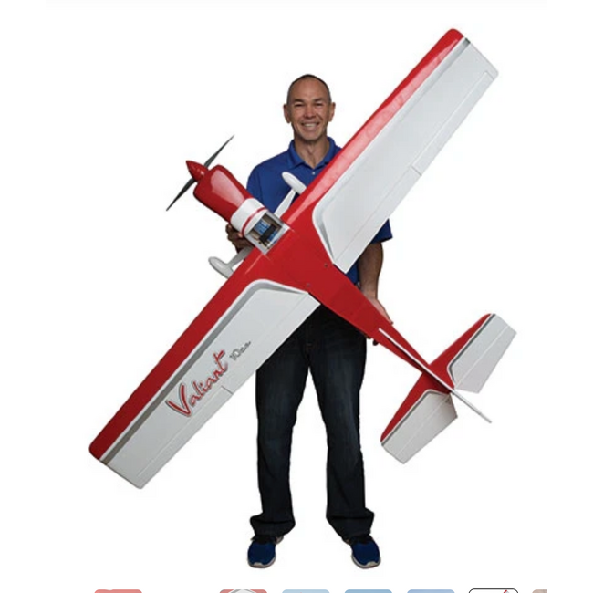 Hangar 9 Valiant RC Plane, 10cc ARF