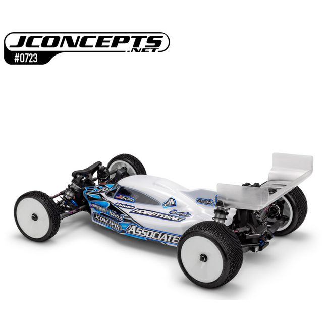 JCONCEPTS Striker Body  - RC10B7.1 | RC10B7.1D body w/ carpet | turf | dirt wing Unpainted