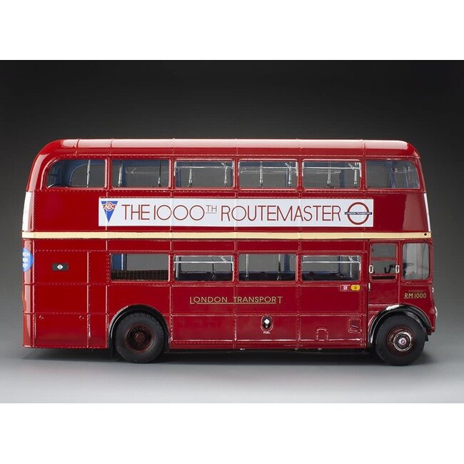 Sun Star 1/12 Routemaster Bus - RM1000 - 100 BXL - Red (Limited Edition 1000pcs)