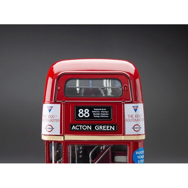 Sun Star 1/12 Routemaster Bus - RM1000 - 100 BXL - Red (Limited Edition 1000pcs)
