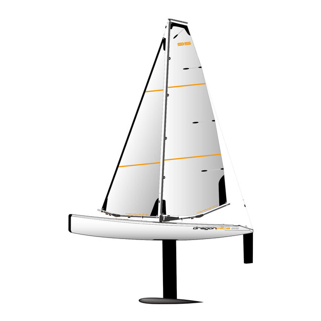 Joysway Dragon Flite 95 V3 (DF95) Racing Sailboat 950mm w/ Flysky i6 RTR