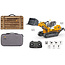 Yi Gong 1/50 R/C Crawler Loader (Soft Rubber Tracks + Black Metal Tracks)