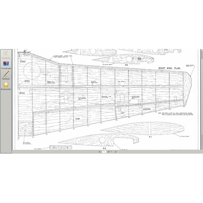 PLAN 1/4 P-51  Fuse  &  Wing Etc 204"+ SPAN 13 SHEETS