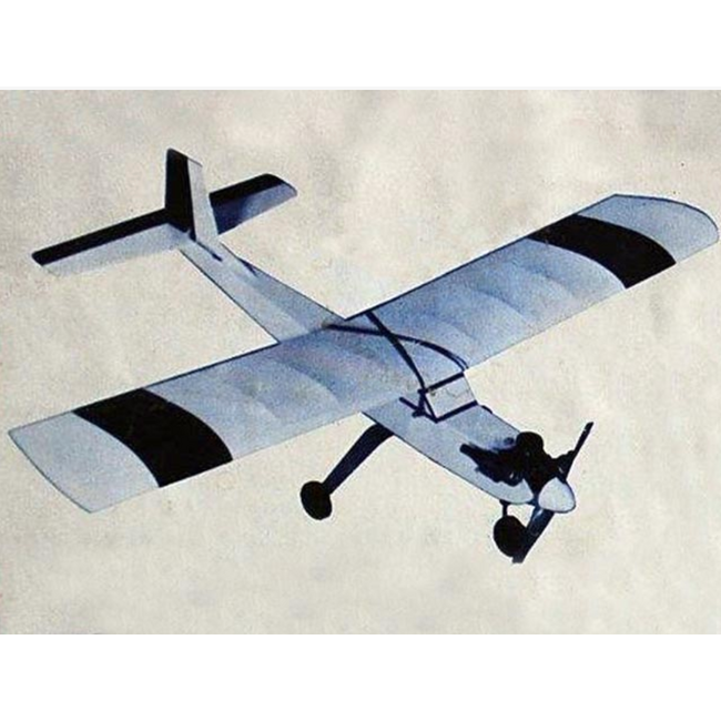 VINTAGE KIT BRIDI T-10A TRAINER 36" SPAN  BUILD AS A HIGH OR LOW WING SEE PHOTOS FOR CONDITION