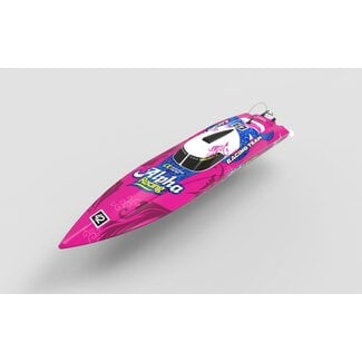 JOYSWAY Joysway Alpha V2 Self-Righting Brushless 6S 1050mm 60km/h RTR Speedboat (2x 2S included)