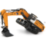 Yi Gong 1/50 970 R/C Screw Excavator (Soft Rubber Tracks + Black Metal Tracks)